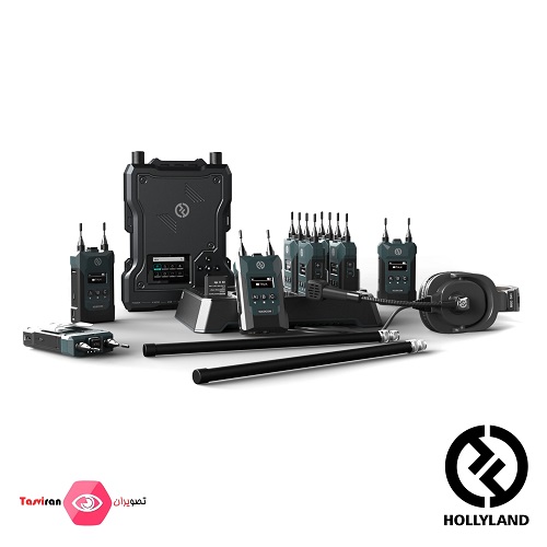 سیستم-اینترکام-بی-سیم-هالی-لند-Hollyland-Solidcom-M1-Full-Duplex-Wireless-Intercom-Solution-(4-Beltpacks)